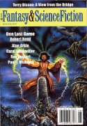 August 2001 issue of The Magazine of Fantasy & Science Fiction