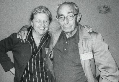 Leigh Brackett and Ed Hamilton (Minicon 11, April 1976)
